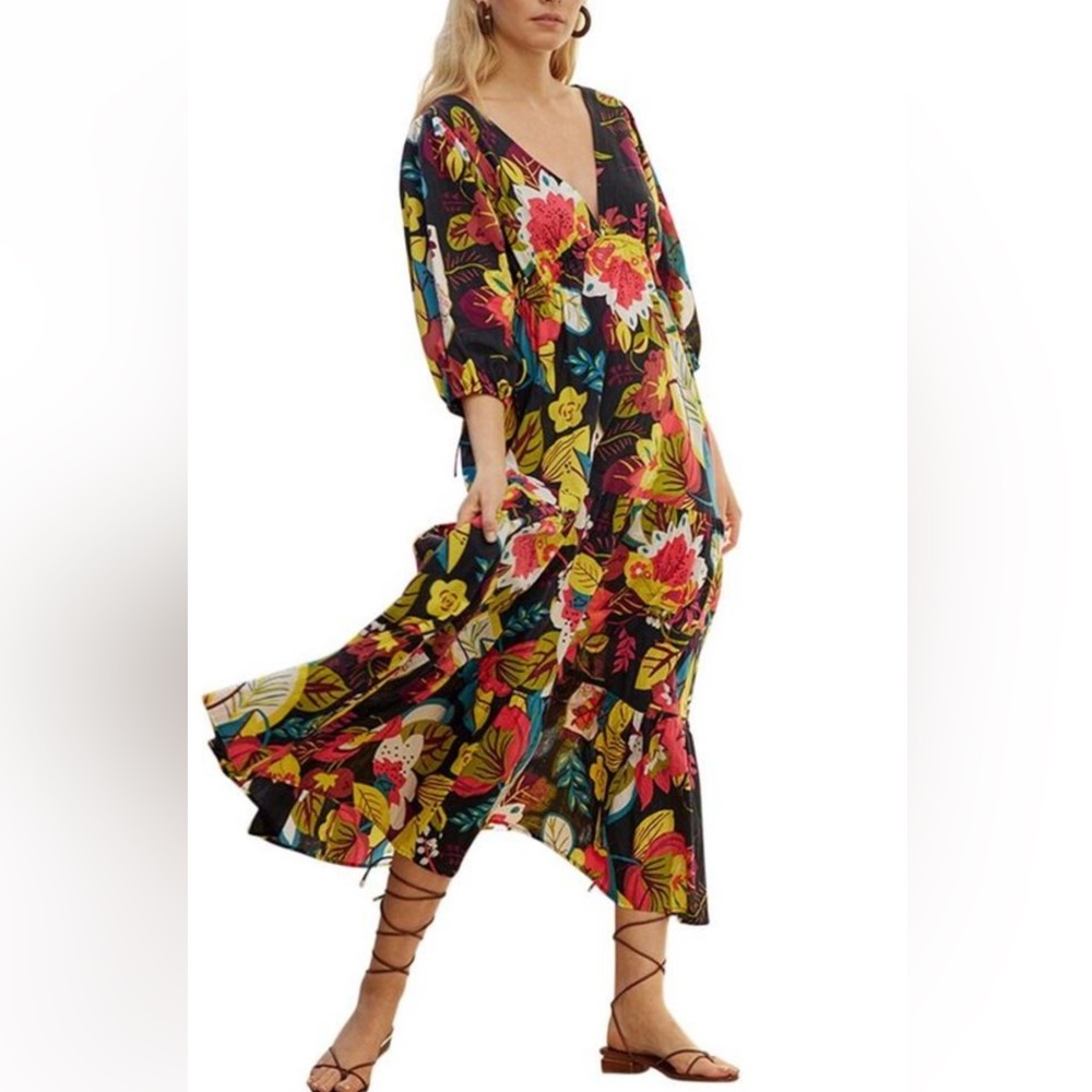 Velvet by Graham Spencer Chloe Maxi Dress sz XS